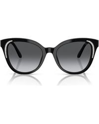 Swarovski - 53Mm Gradient Butterfly Sunglasses - Lyst
