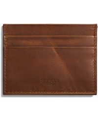 Shinola - Navigator Leather Five Pocket Card Case - Lyst