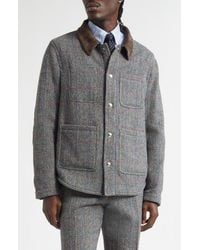Thom Browne - Hunting Tweed Utility Jacket - Lyst