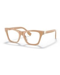 Burberry - 50Mm Square Optical Glasses - Lyst