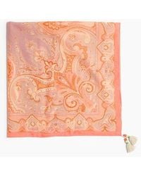H&M - Printed Cotton Scarf - Lyst