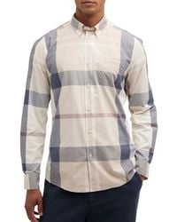 Barbour - Harris Classic Fit Plaid Cotton Button-Down Shirt - Lyst