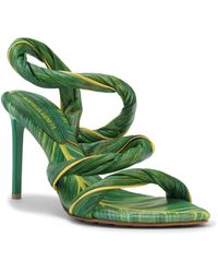 Bottega Veneta - Leaf Ankle Strap Sandal - Lyst
