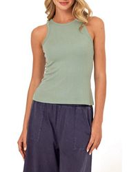 Threads For Thought - Bailey Feather Ribbed Tank - Lyst