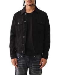 TRUE RELIGION - Trucker Jacket - Lyst