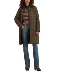 Ralph Lauren - Quilted Print Jacket - Lyst