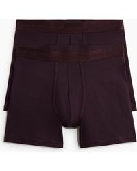 H&M - 2-Pack Mid Trunks With Lycra - Lyst