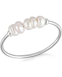 Atolea - Mini Pearls Ring - Lyst
