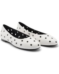 Mango - Grommet Ballet Flat - Lyst