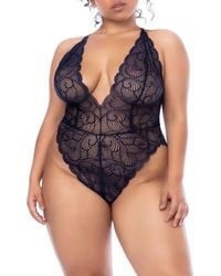 MAPALE - Cutout Lace Bodysuit - Lyst