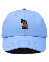 Alix - Capybara Embroidered Everyday Hat - Lyst