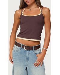 Edikted - Roya Layered Camisole - Lyst