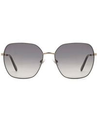 Fossil - 59Mm Square Sunglasses - Lyst