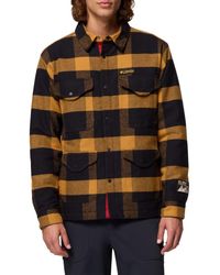 Columbia - High Cascades Plaid Shirt Jacket - Lyst