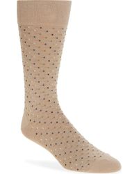Cole Haan - Geo Pattern Dress Socks - Lyst