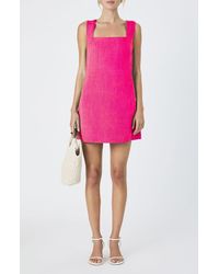 French Connection - Birdie Square Neck Minidress - Lyst