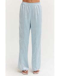 Crescent - Satin Pull On Pants - Lyst