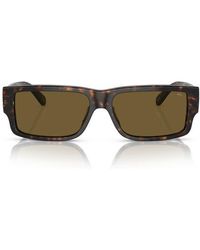 DIESEL - Geck-D 57Mm Rectangular Sunglasses - Lyst