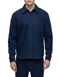 Hudson Jeans - Denim Snap-Up Shirt - Lyst