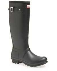 HUNTER - Original Tall Wellington Boots - Lyst