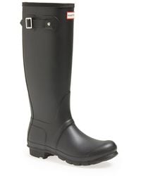 HUNTER - Original Tall Wellington Boots - Lyst