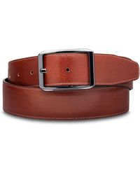 Bosca - Del Greco Reversible Leather Belt - Lyst