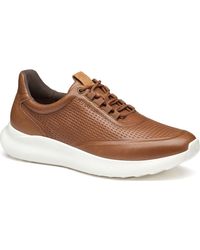Johnston & Murphy - Amherst 2.0 U-Throat Leather Sneaker - Lyst