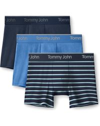 Tommy John - Assorted 3-Pack Second Skin 4-Inch Stretch Modal Boxer Briefs - Lyst