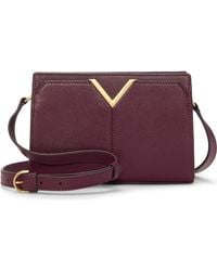 Vince Camuto - Tasha Leather Crossbody Bag - Lyst
