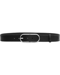 Rag & Bone - Rounded Rebound Leather Belt - Lyst