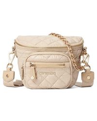MZ Wallace - Micro Crosby Diamond Quilted Nylon Sling Bag - Lyst