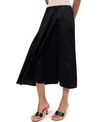 Mango - Flared Cotton Midi Skirt - Lyst