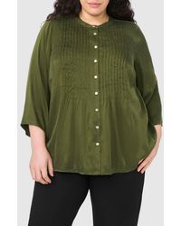 Halogen® - Pintuck Top - Lyst