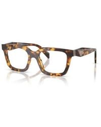 Prada - 52Mm Irregular Optical Glasses - Lyst