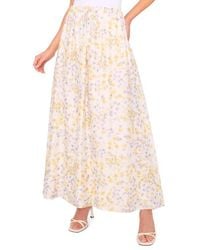 Halogen® - Drawstring Waist Maxi Skirt - Lyst