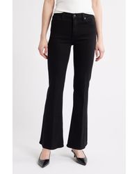 FRAME - The Icon High Waist Flare Jeans - Lyst