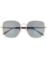 Quay - Uptown 58Mm Gradient Round Sunglasses - Lyst