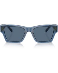 Tory Burch - 53mm Rectangular Sunglasses - Lyst