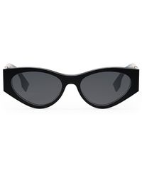 Fendi - The O'lock 54mm Cat Eye Sunglasses - Lyst