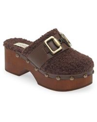 Cordani - Winona Faux Shearling Platform Clog - Lyst
