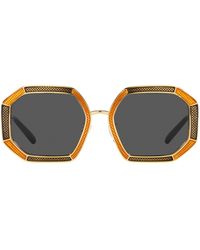 Tory Burch - 52mm Irregular Sunglasses - Lyst