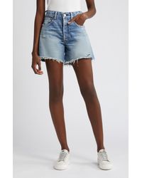 Moussy - Mv Graterford Cutoff Denim Shorts - Lyst