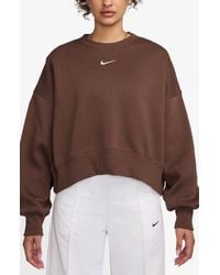 Nike - Phoenix Fleece Crewneck Sweatshirt - Lyst