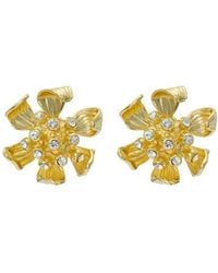 Ted Baker - Futura Furled Flower Stud Earrings - Lyst