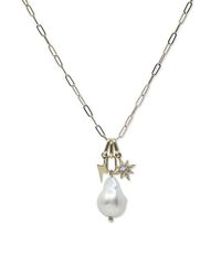 Anzie - Charm Paper Clip Necklace - Lyst