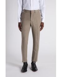 Tom Ford - Sequin Light Bouclé Flat Front Pants - Lyst