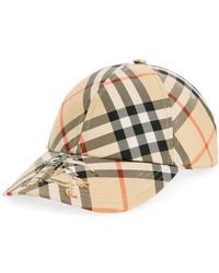 Burberry - Ekd Archive Check Baseball Cap - Lyst