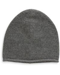 Vince - Boiled Cashmere Chunky Knit Beanie - Lyst