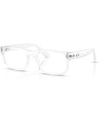 ARMANI EXCHANGE - 54Mm Rectangle Optical Glasses - Lyst