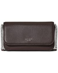 Kate Spade - Ava Leather Wallet On A Chain - Lyst